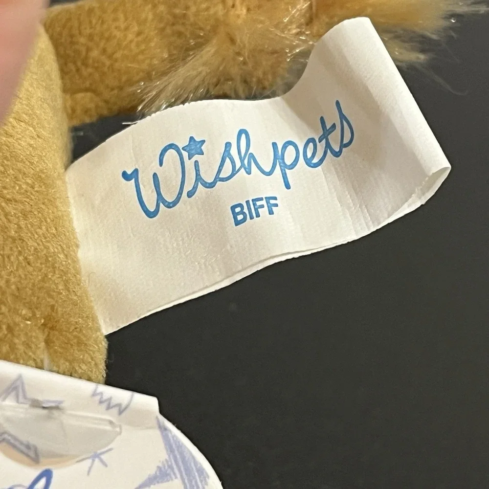 RARE Wishpets BIFF Buffalo Plush 5